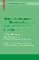  Metric Structures for Riemannian and Non-Riemannian Spaces
