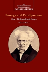  Schopenhauer: Parerga and Paralipomena: Volume 1