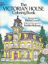 The Victorian House Colouring Book