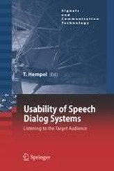  Usability of Speech Dialog Systems