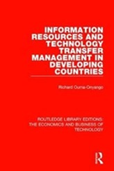 Information Resources and Technology Transfer Management in Developing Countries