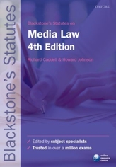  Blackstone's Statutes on Media Law