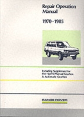  Range Rover Repair Operation Manual 1970-1985