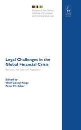  Legal Challenges in the Global Financial Crisis