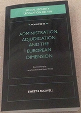  Social Security Legislation 2017/18 Volume III
