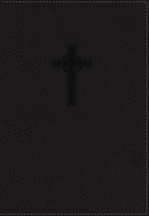  NKJV, UltraSlim Reference Bible, Leathersoft, Black, Indexed, Red Letter Edition
