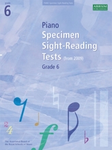  Piano Specimen Sight-Reading Tests, Grade 6