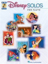  Disney Solos (Flute) (Book/Online Audio)