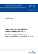  Das Problem des Doppelspiels beim gutglaeubigen Erwerb