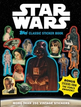  Star Wars Topps Classic Sticker Book
