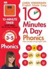  10 Minutes A Day Phonics Ages 3-5 Key Stage 1