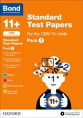  Bond 11+: CEM: Standard Test Papers