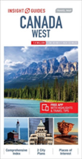  Insight Guides Travel Map Canada West