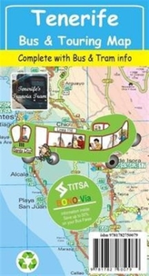  Tenerife Bus & Touring Map