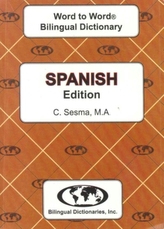  English-Spanish & Spanish-English Word-to-Word Dictionary