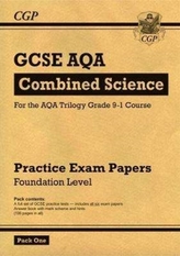  New Grade 9-1 GCSE Combined Science AQA Practice Papers: Foundation Pack 1