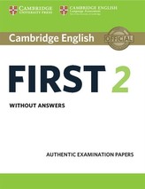  Cambridge English First 2 Student's Book without answers