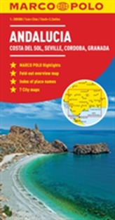  Andalusia, Costa Del Sol, Seville, Cordoba, Granada Marco Polo Map