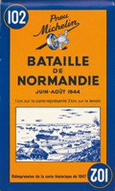  Battle of Normandy - Michelin Historical Map 102