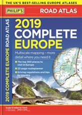  Philip's 2019 Complete Road Atlas Europe