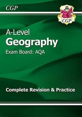  New A-Level Geography: AQA Year 1 & 2 Complete Revision & Practice