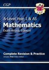  New A-Level Maths for Edexcel: Year 1 & AS Complete Revision & Practice with Online Edition