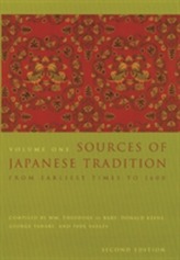  Sources of Japanese Tradition