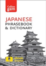  Collins Japanese Phrasebook and Dictionary Gem Edition
