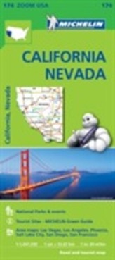  California Nevada - Zoom Map 174