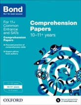 Bond 11+: English: Comprehension Papers