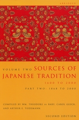  Sources of Japanese Tradition