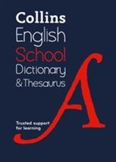  Collins School Dictionary & Thesaurus