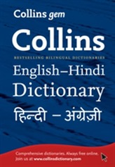  Collins Gem English-Hindi/Hindi-English Dictionary