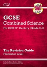  New Grade 9-1 GCSE Combined Science: OCR 21st Century Revision Guide with Online Edition Foundation