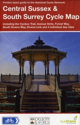 Central Sussex & South Surrey Cycle Map