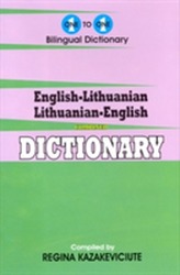  English-Lithuanian & Lithuanian-English One-to-One Dictionary