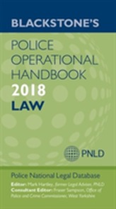  Blackstone's Police Operational Handbook 2018