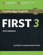  Cambridge English First 3 Student's Book with Answers