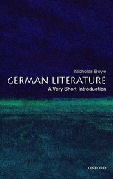  German Literature: A Very Short Introduction