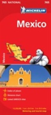  Mexico - Michelin National Map 765