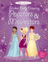  Sticker Dolly Dressing Popstars & Movie Stars