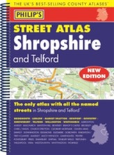  Philip's Street Atlas Shropshire and Telford