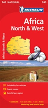  Africa North & West - Michelin National Map 741