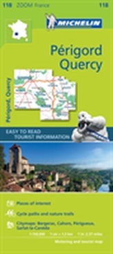  Quercy Perigord - Zoom Map 118