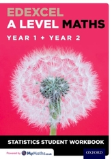  Edexcel A Level Maths: Year 1 + Year 2 Statistics Student Workbook (Pack of 10)
