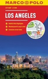  Los Angeles Marco Polo City Map 2018 - pocket size, easy fold, Los Angeles street map