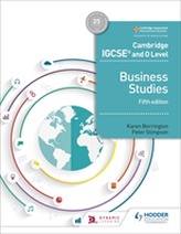  Cambridge IGCSE and O Level Business Studies 5th edition