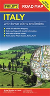  Philip's Italy Road Map