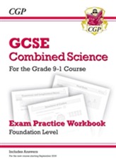  New Grade 9-1 GCSE Combined Science: Exam Practice Workbook (with Answers) - Foundation