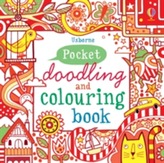  Red Pocket Doodling & Colouring Book